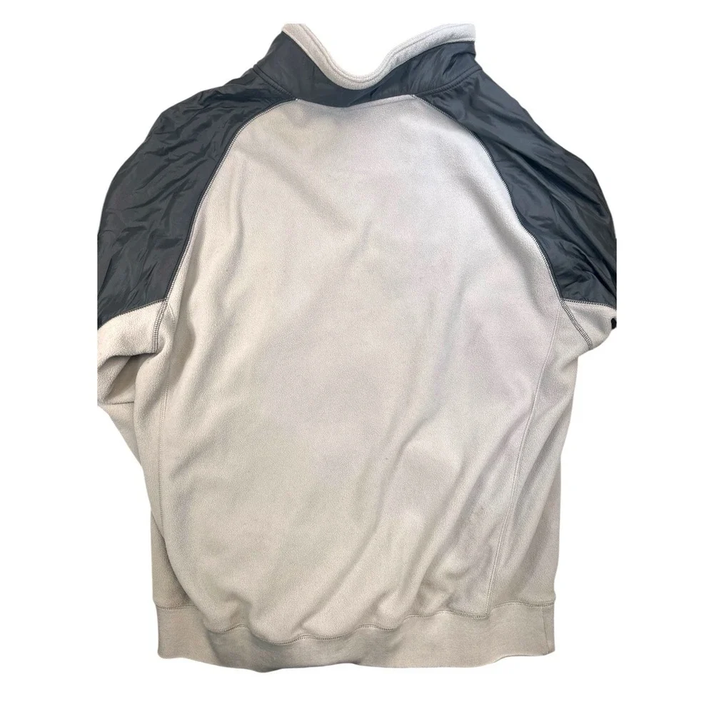 Men's Nike Sportswear Full-Zip Fleece Jacket Gray‎ Size 2XL Warm